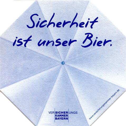 mnchen m-by versicherungskammer 1a (8eck250-sicherheit-blau)